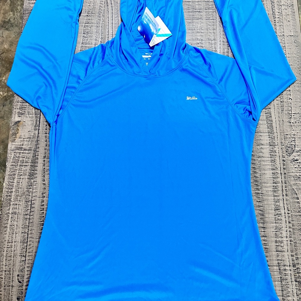 Willit Bright Blue Activewear Top